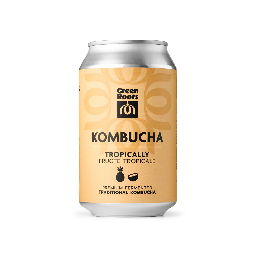 Kombucha TROPICALLY Fructe tropicale