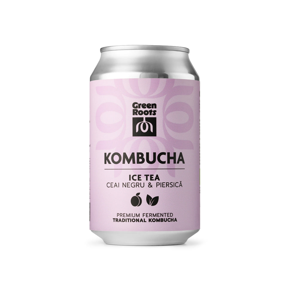 Kombucha ICE TEA Ceai Negru și piersică