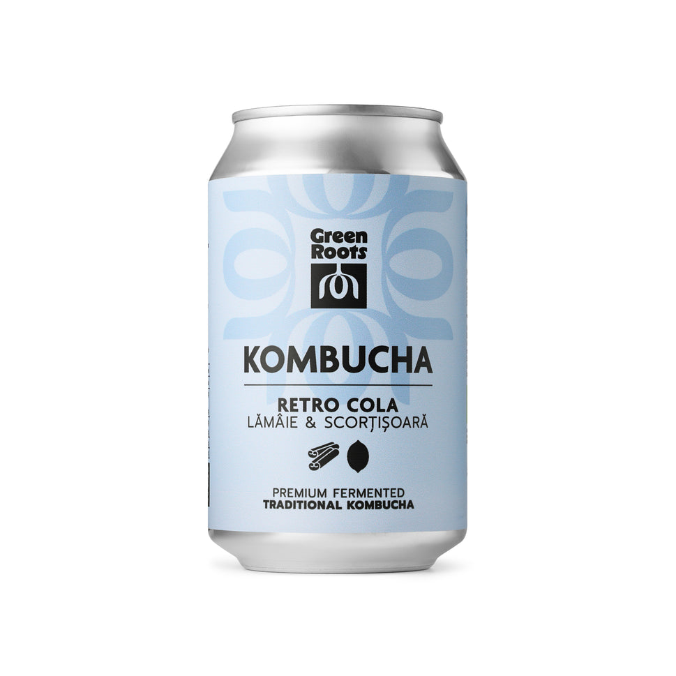 Kombucha RETRO COLA Lămâie și scorțișoară