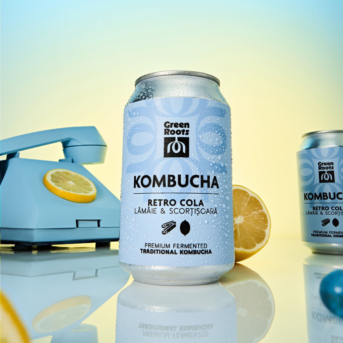 Kombucha RETRO COLA Lămâie și scorțișoară