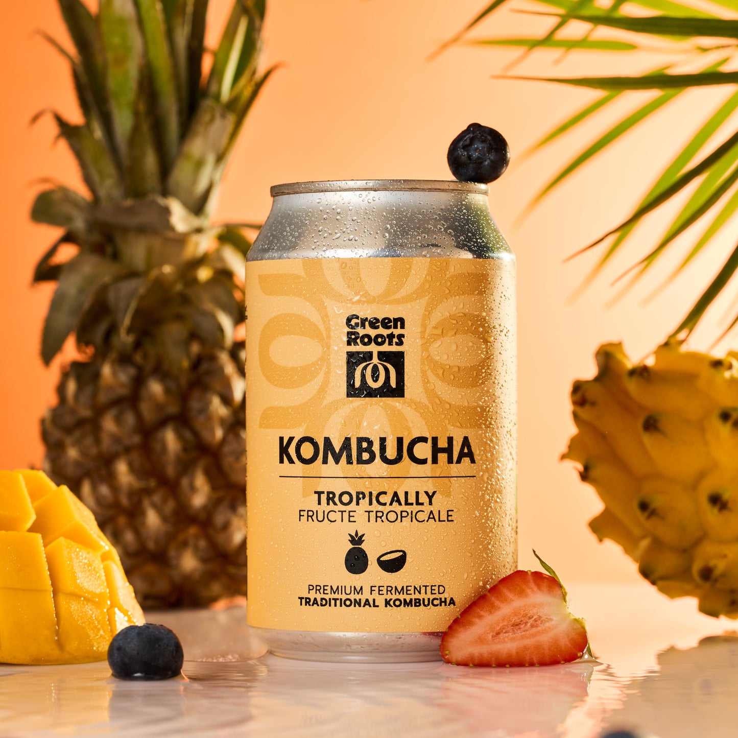 Kombucha TROPICALLY Fructe tropicale