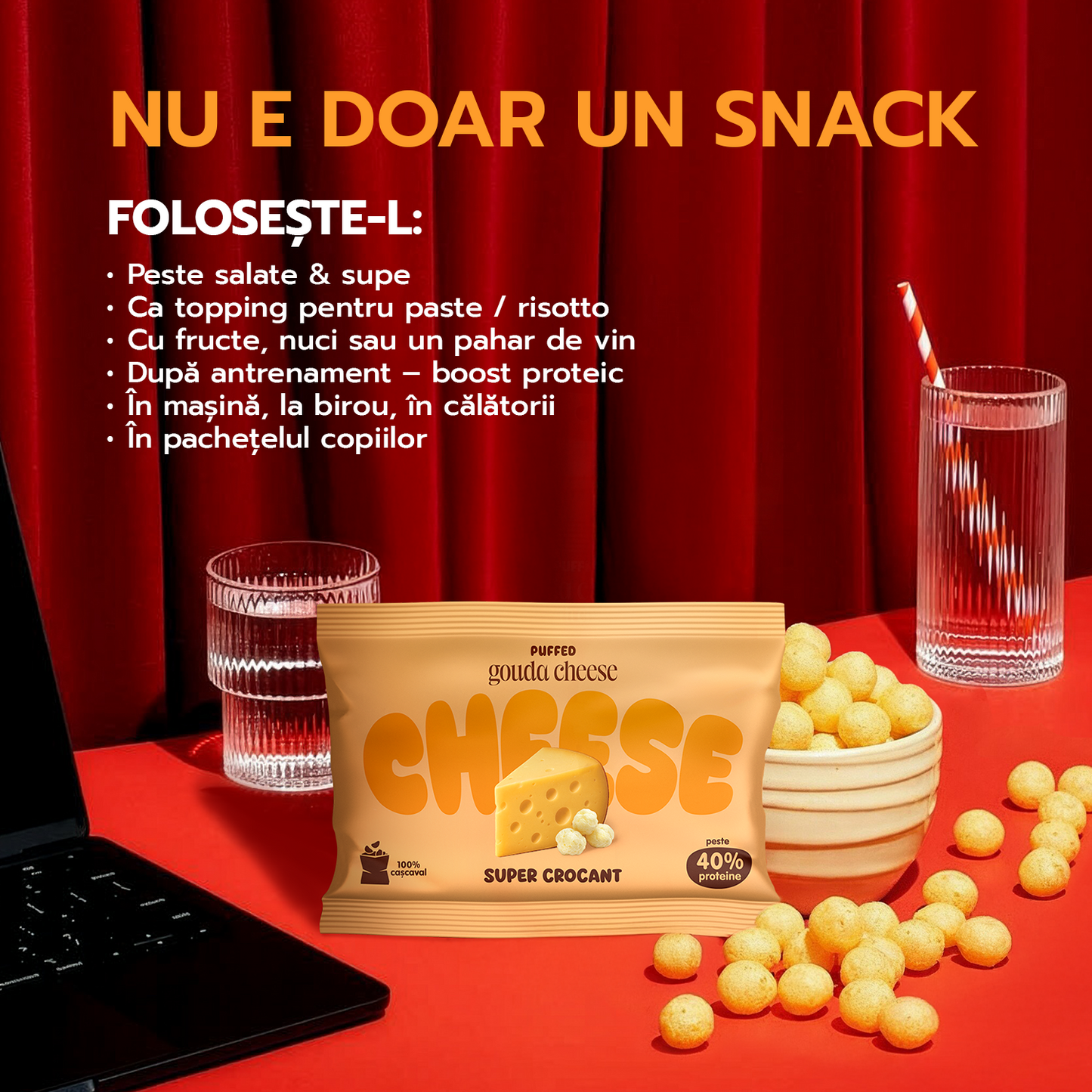 Pufuleți de cașcaval Gouda