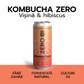 ECO Kombucha ZERO zahar VIȘINĂ & HIBISCUS